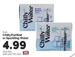 Harris Teeter Chilly Purified or Sparkling Water offer