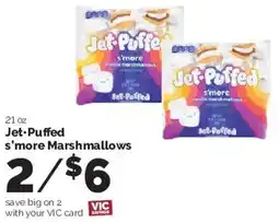 Harris Teeter Jet-Puffed s'more Marshmallows offer