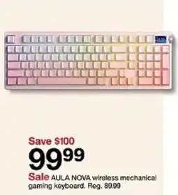 Target Aula nova wireless mechanical gaming keyboard offer