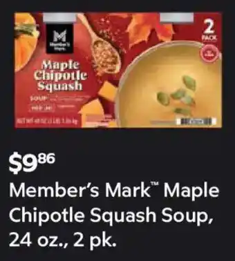 Member's Mark™ Maple Chipotle Squash Soup