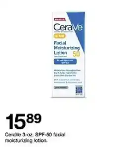 Target CeraVe facial moisturizing lotion offer