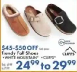 Boscov's Trendy Fall Shoes offer