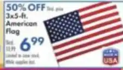 Boscov's American flag offer