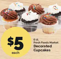 Harris Teeter Fresh Foods Market Decorated Cupcakes offer