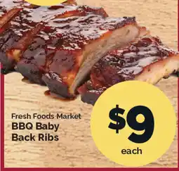 Harris Teeter Fresh Foods Market BBQ Baby Back Ribs offer