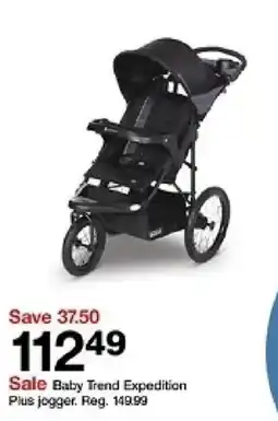 Target Baby Trend Expedition Plus jogger offer