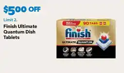 Sam's Club Finish ultimate quantum dish tablets offer