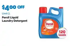 Sam's Club Persil liquid laundry detergent offer