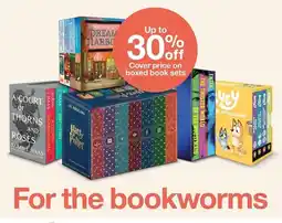 Target Cover price on boxed book sets offer