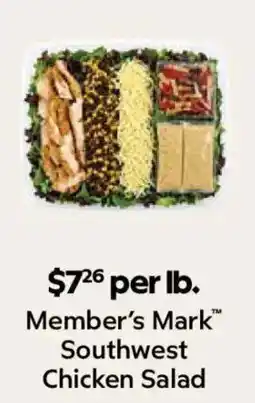 Sam's Club Member's Mark Southwest Chicken Salad offer