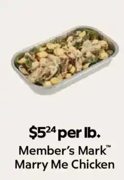 Sam's Club Member's Mark Marry Me Chicken offer