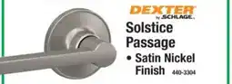Menards Dexter Solstice Passage offer