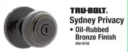 Menards Tru-bolt sydney privacy offer