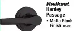 Menards Kwikset Henley Passage offer