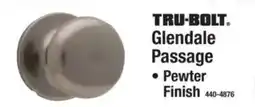 Menards Tru-bolt Glendale Passage offer