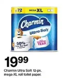Target Charmin ultra soft toilet paper offer