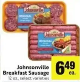 Lucky Supermarkets Johnsonville Breakfast Sausage offer