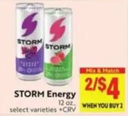 Lucky Supermarkets Storm Energy offer