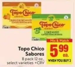 Lucky Supermarkets Topo Chico Sabores offer