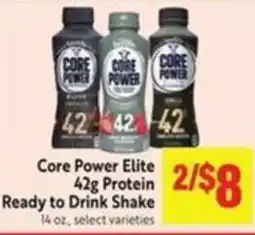 Lucky Supermarkets Core Power Elite Ready to Drink Shake offer
