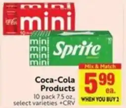 Lucky Supermarkets Coca-Cola Products offer