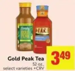 Lucky Supermarkets Gold Peak Tea offer
