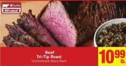 Lucky Supermarkets Lucky Beef Tri-Tip Roast offer