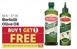 Harris Teeter Bertolli Olive Oil offer