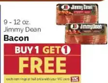Harris Teeter Jimmy Dean Bacon offer