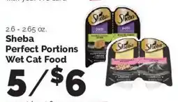 Harris Teeter Sheba Perfect Portions Wet Cat Food offer