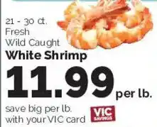 Harris Teeter White Shrimp offer