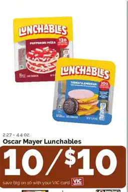 Harris Teeter Oscar Mayer Lunchables offer