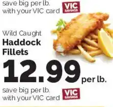 Harris Teeter Wild Caught Haddock Fillets offer