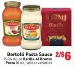 Lucky Supermarkets Bertolli Pasta Sauce offer