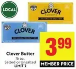 Lucky Supermarkets Clover Butter offer