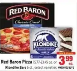 Lucky Supermarkets Red Baron Pizza offer