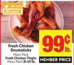 Lucky Supermarkets Fresh Chicken Drumsticks offer