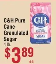 Smart & Final C&H Pure Cane Granulated Sugar offer