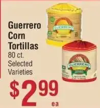 Smart & Final Guerrero Corn Tortillas offer