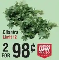 Smart & Final Cilantro offer