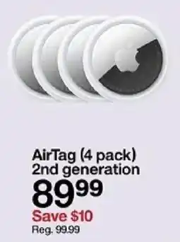 Target AirTag 2nd generation offer