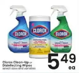 Albertsons Clorox clean-up or disinfecting wipes offer