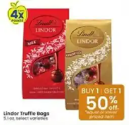 Albertsons Lindor Truffle Bags offer