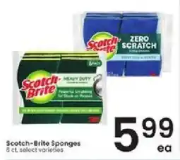 Albertsons Scotch-Brite Sponges offer