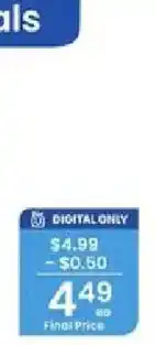 Albertsons Digital Only offer