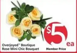 Vons Overjoyed Boutique Rose Mini Chic Bouquet offer