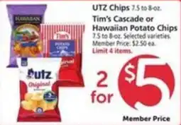 Vons Utz Chips offer