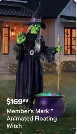 Sam's Club Member's Mark Animated Floating Witch offer