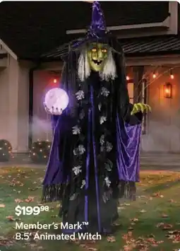 Sam's Club Member's Mark 8.5' Animated Witch offer