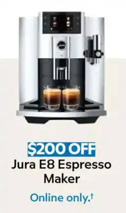 Sam's Club Jura E8 Espresso Maker offer